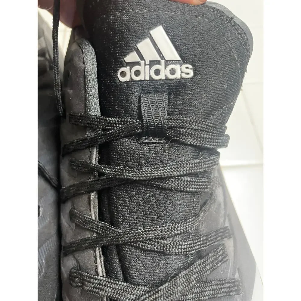 NEW Adidas Icon Bounce Baseball Molded Cleats Size 14 Men Black White